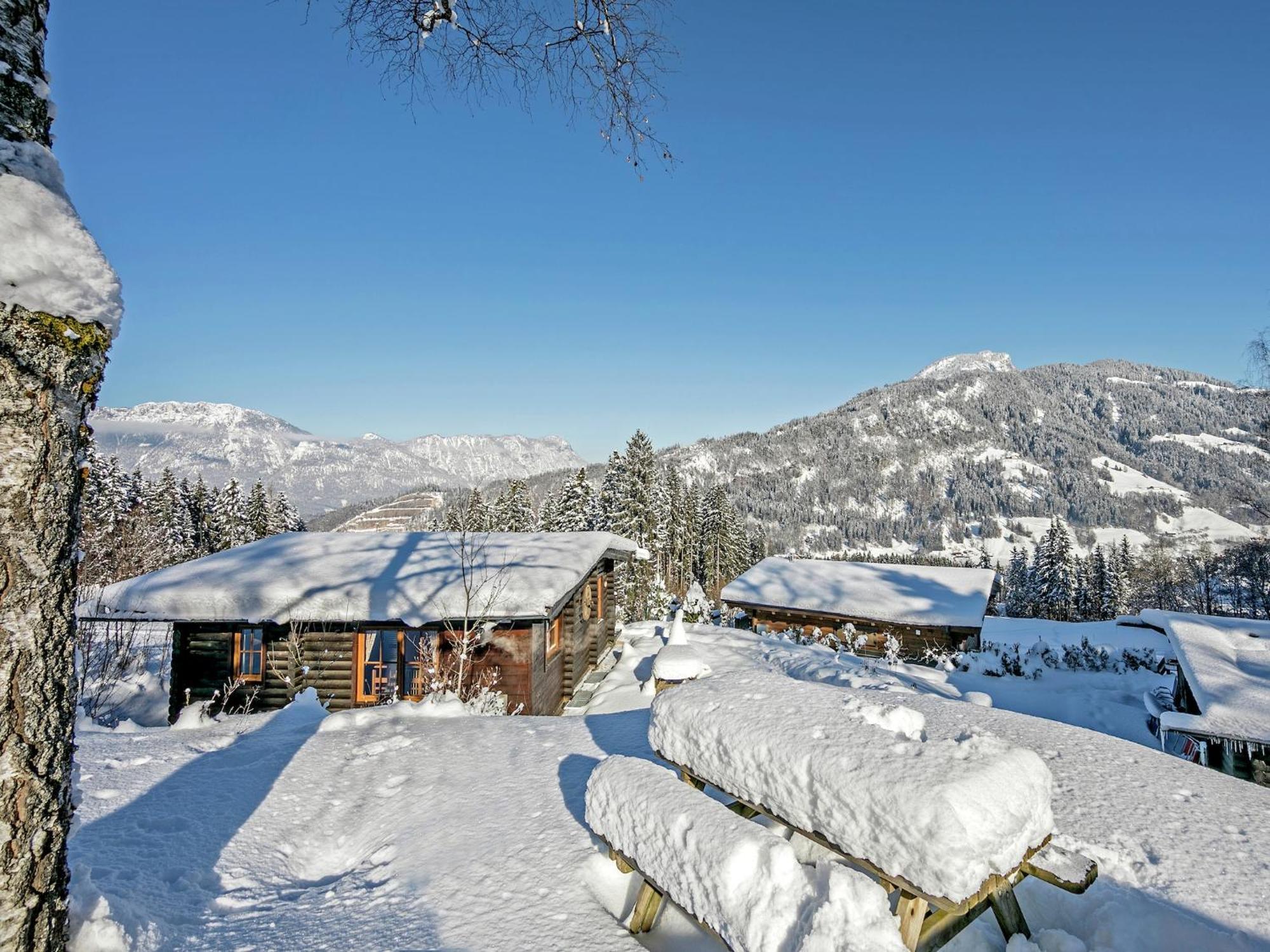 Chalet In Ski Resort In Woergl In Tyrol Exteriör bild